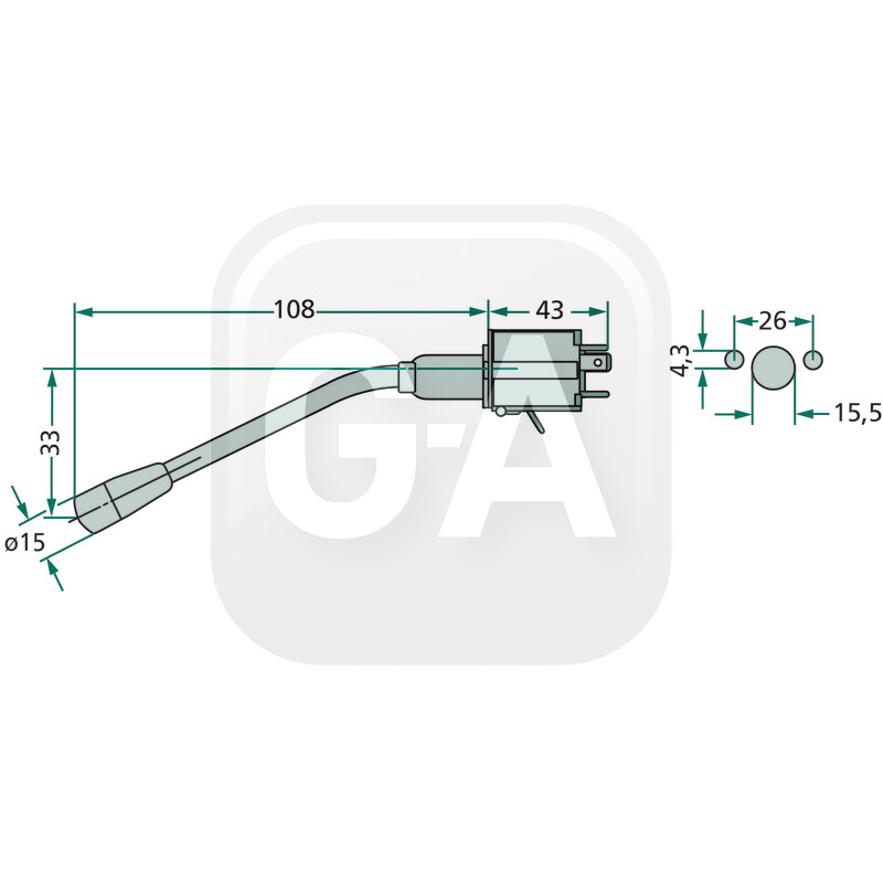 Commutateur direction